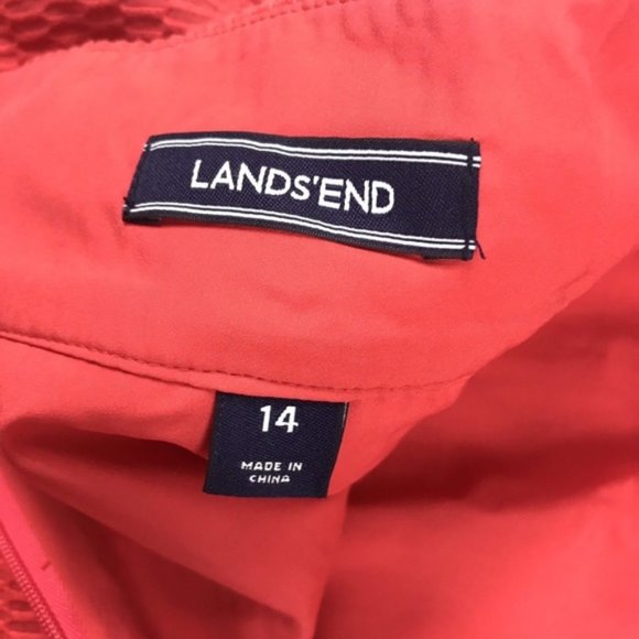 CLOSING SALE Lands End Woven Pencil Skirt NWOT - Picture 7 of 7